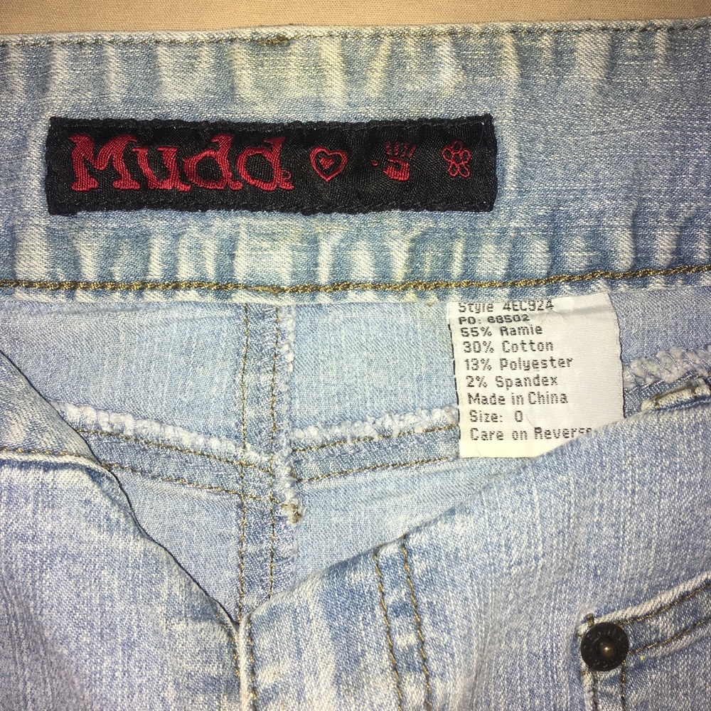 Mudd Denim Mini Skirt